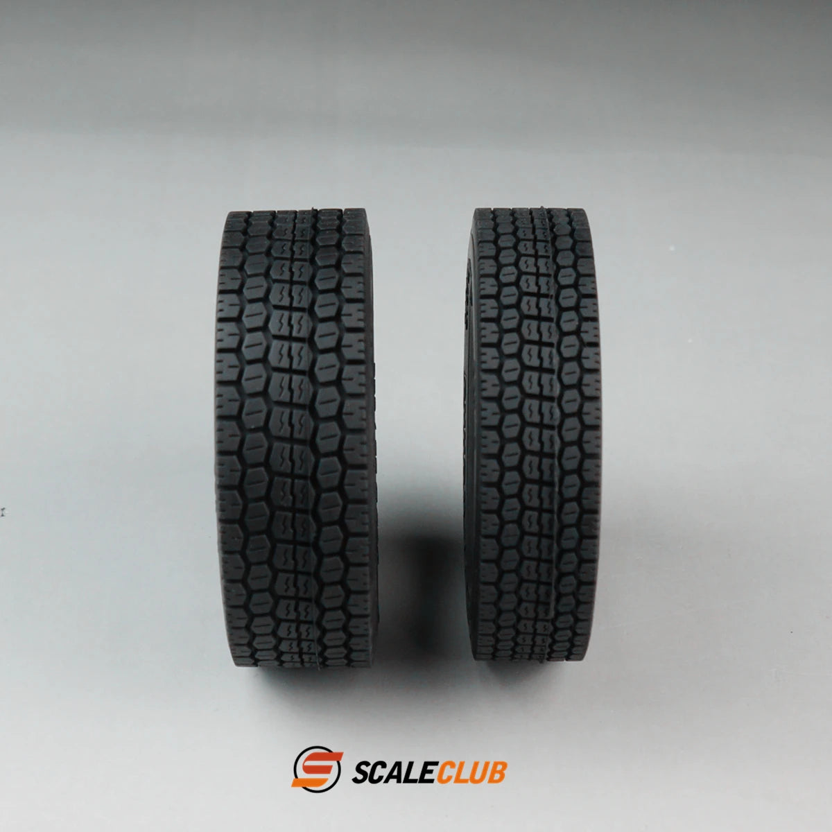 Scaleclub 1/14 Truck Simulation Road Tires Suitable For Tamiya  Lesu For Scania Man Actros Volvo Car Parts Rc Truck Trailer