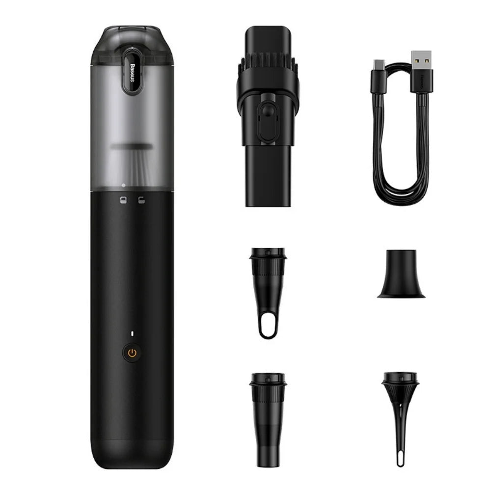 Baseus A3 Lite Car Vacuum Portable Wireless Car Vacuum Cleaner Handheld High Power Cleaning Tool for Auto Interior Dust Removal