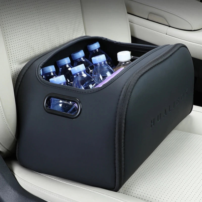 Multi-Functional Car Storage Box, Trunk Organizer - Suitable for Sedans/Suvs/Mpvs Under The Passenger Seat and In The Trunk