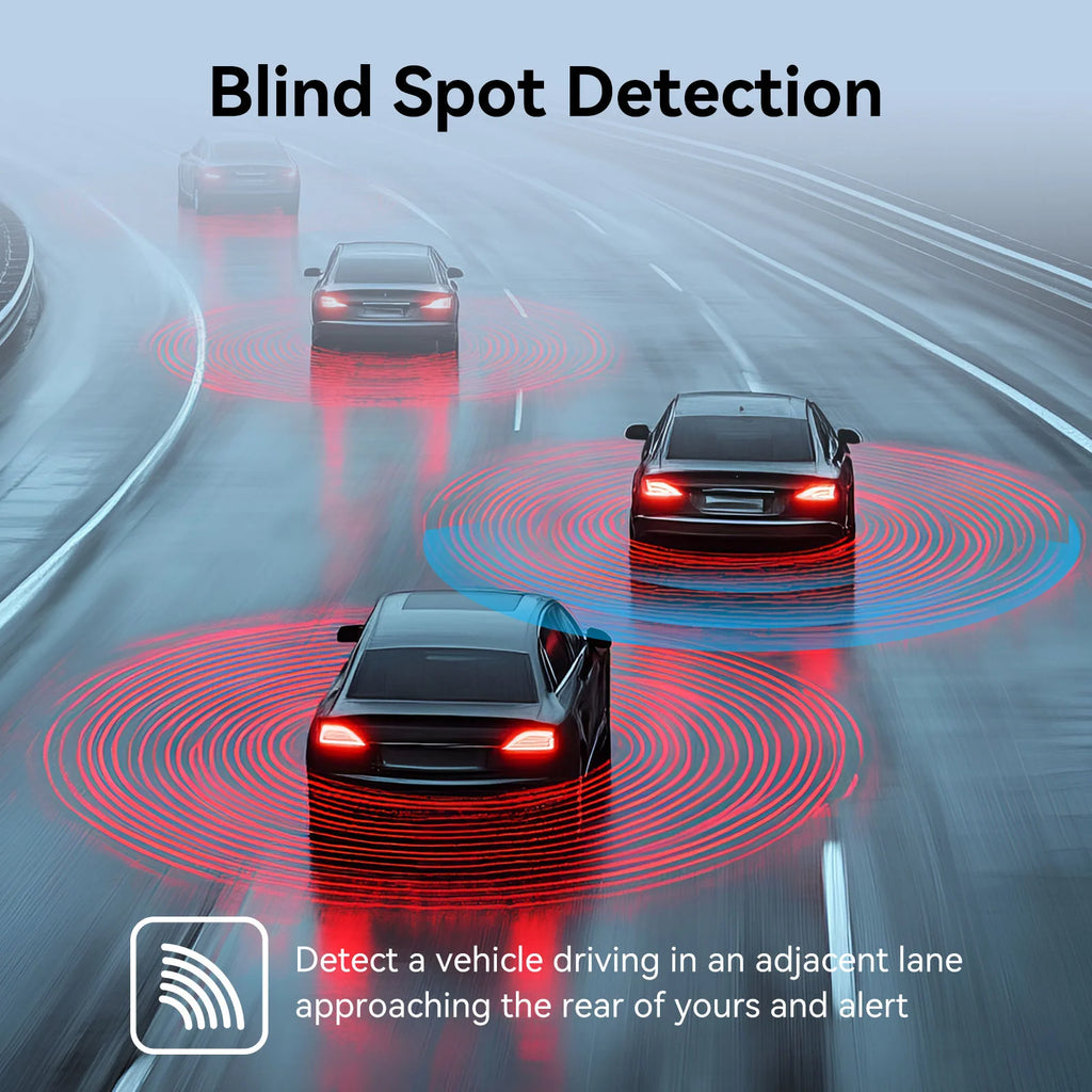 4K Mirror Dash Cam 4 Channel WIFI GPS ADAS BSD Blind Spot Detection Reverse Assist RearView Mirror Car DVR with Special Bracket