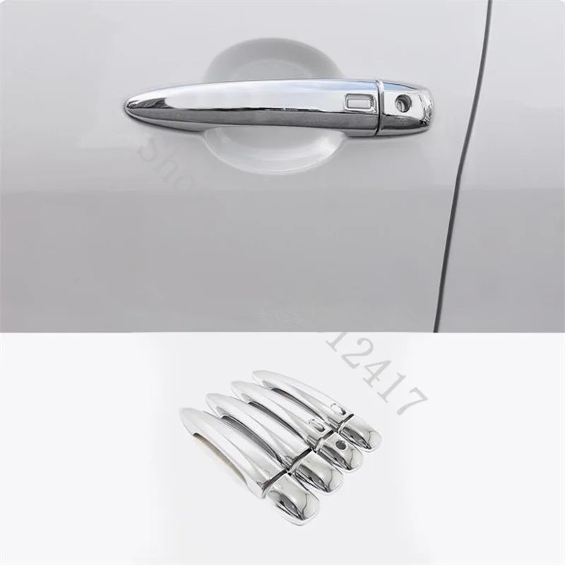 For 2023~2025 Nissan X-Trail X Trail RogueT33 ABS Chrome Door Handle Bowl Car Door handle Cover Protective Trim car accessories