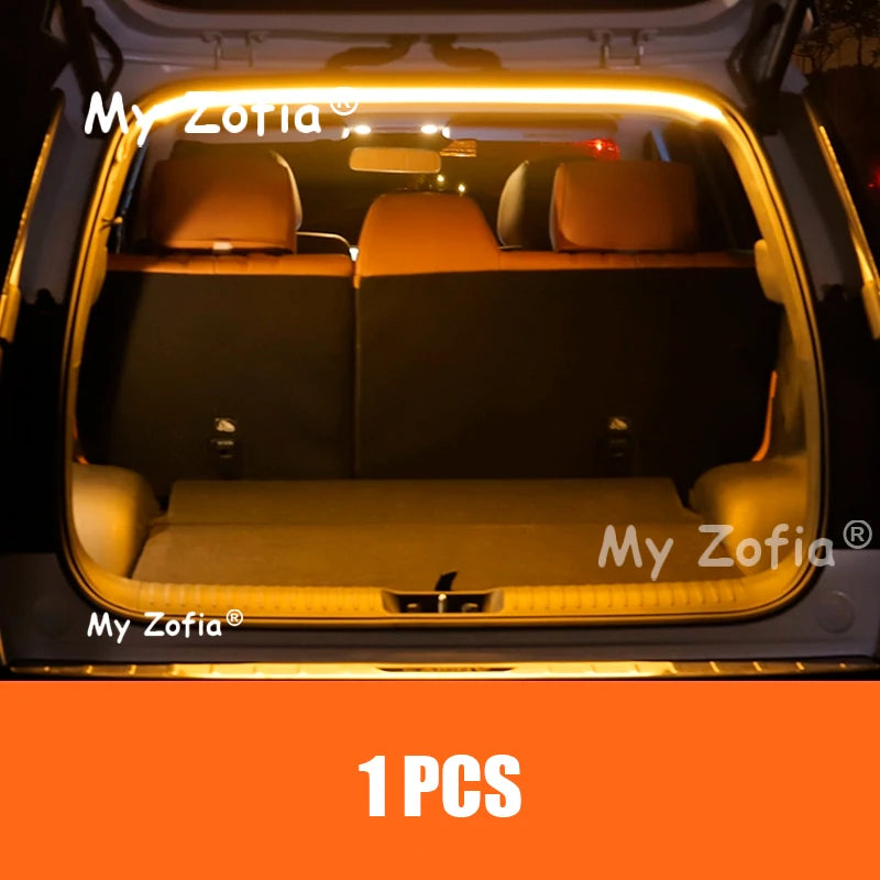For GAC AION V 2024 2025 2026 Car Trunk Lighting Ambient Light Interior Decoration Led Wireless Tailgate Light Strip Accessories