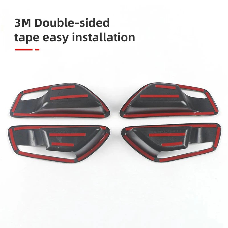 For Hyundai Tucson NX4 2021 2022 2023 Hybrid N Line Car Inner Door Handle Door Bowl Cover Decoration Accessories