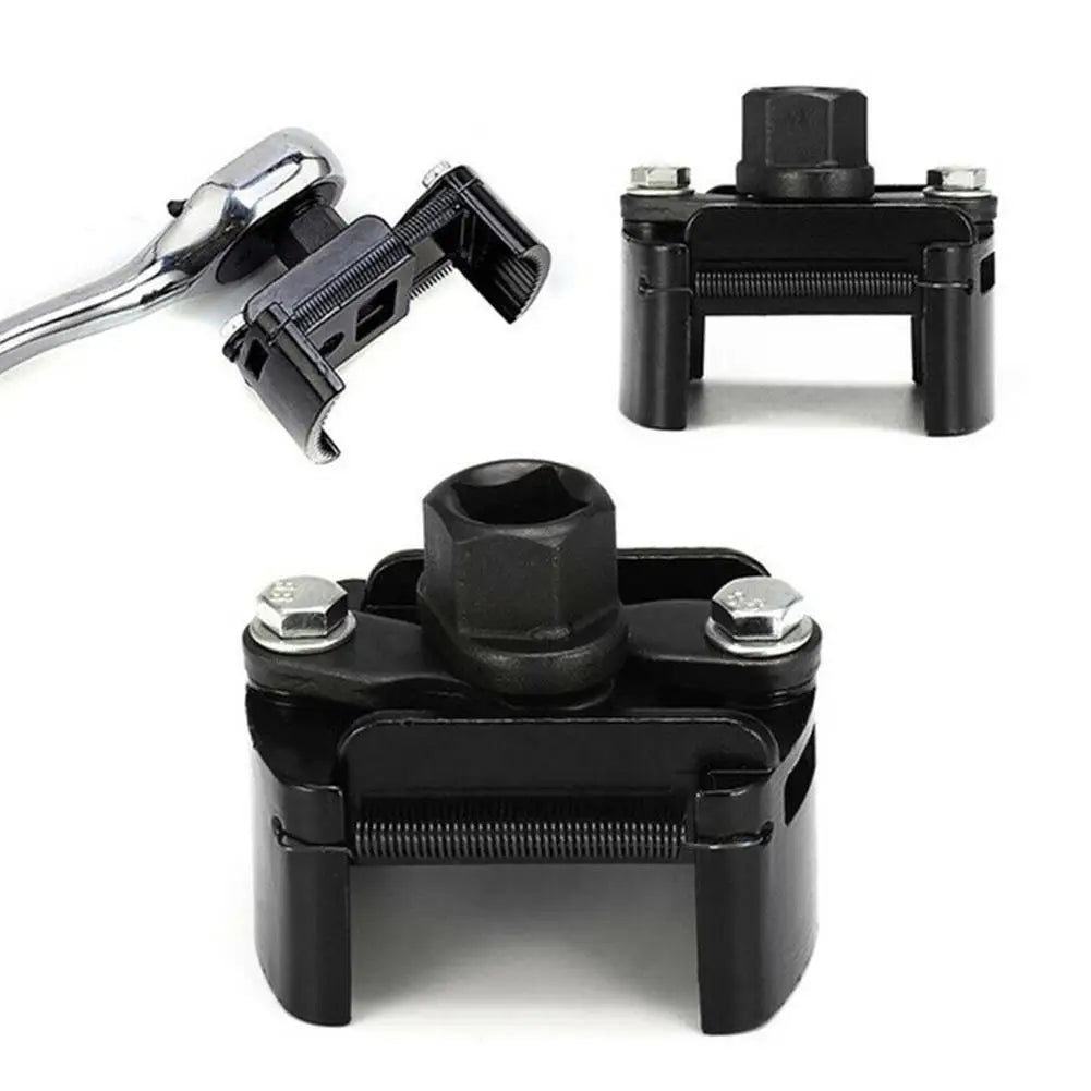 Oil Filter Wrench, Universal Adjustable Oil Filter Socket Wrench With 2 Jaws, Oil Filter Removal Pliers Wrench For Changing Oil