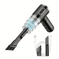 Portable Car Vacuum Cleaner, 3500Pa Suction Power, Handheld Design, USB Rechargeable, Suitable for Cleaning Cars and Homes