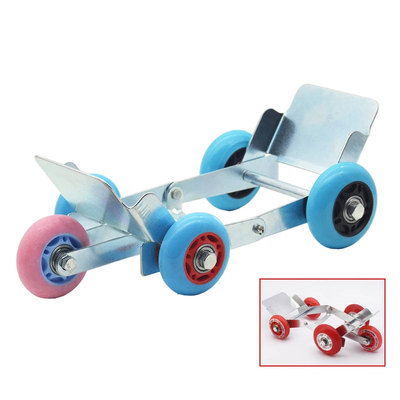 Electric Vehicle Flat Tire Mover - Emergency Cart for Motorcycle/Car/Battery-Powered Vehicles