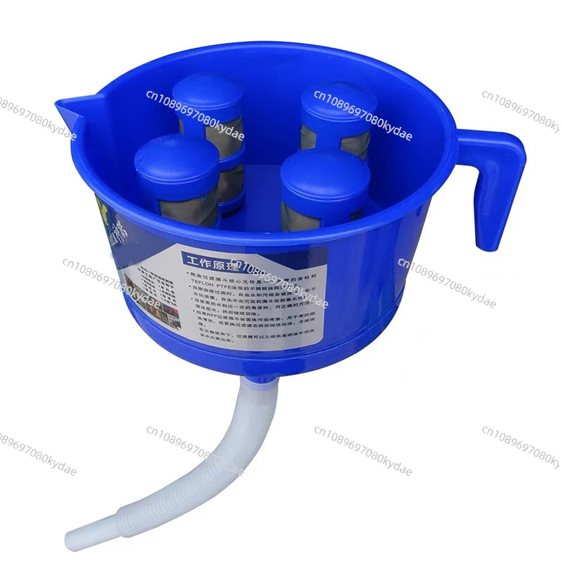 Oil-Water Separator Funnel Four-Filter Filter Moisture Impurity Fuel Separation Artifact Filter