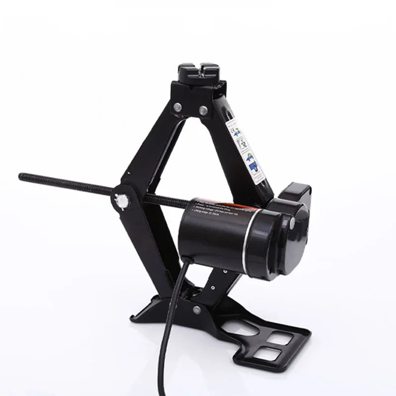 12V Electric Car Jack Kit Heavy Duty Portable Tire Changing Tool Electric Vehicle Lifting Device for Emergency Situations