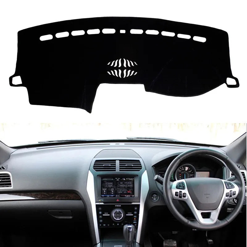 Car Accessories For Ford Explorer 2011-2014 2015 2016 2017 2018 2019 Dashboard Cover Dashmat Mat SunShade Carpet Cushion LHD RHD