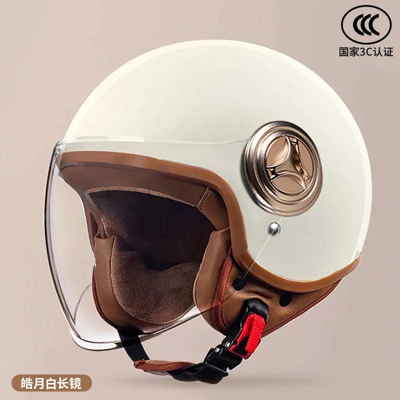 Motorcycle Helmet Unisex Scooter Motos Helmets Casco Capacete  Men and Women Capacetes De Moto