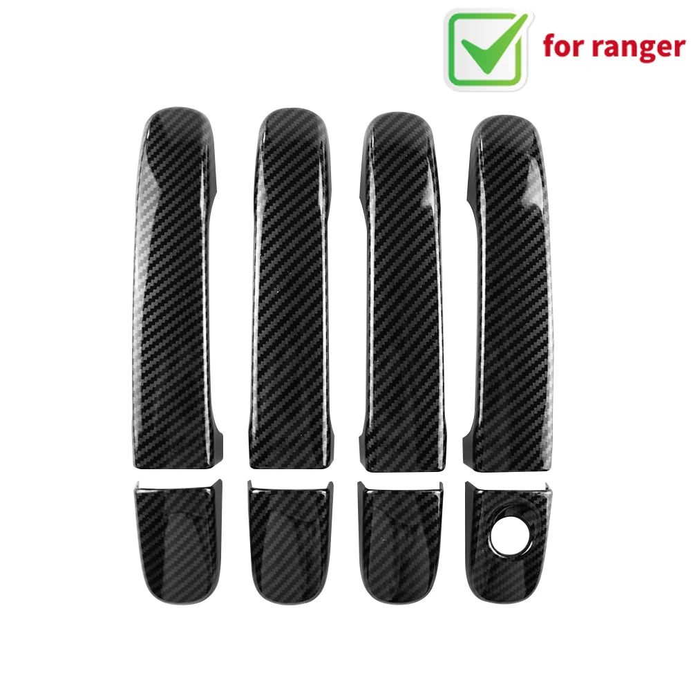 Auto for Ford Ranger Everest Endeavour 2015 - 2022 Car Accessories Outer Door Handle Protection Cover Trim Stickers