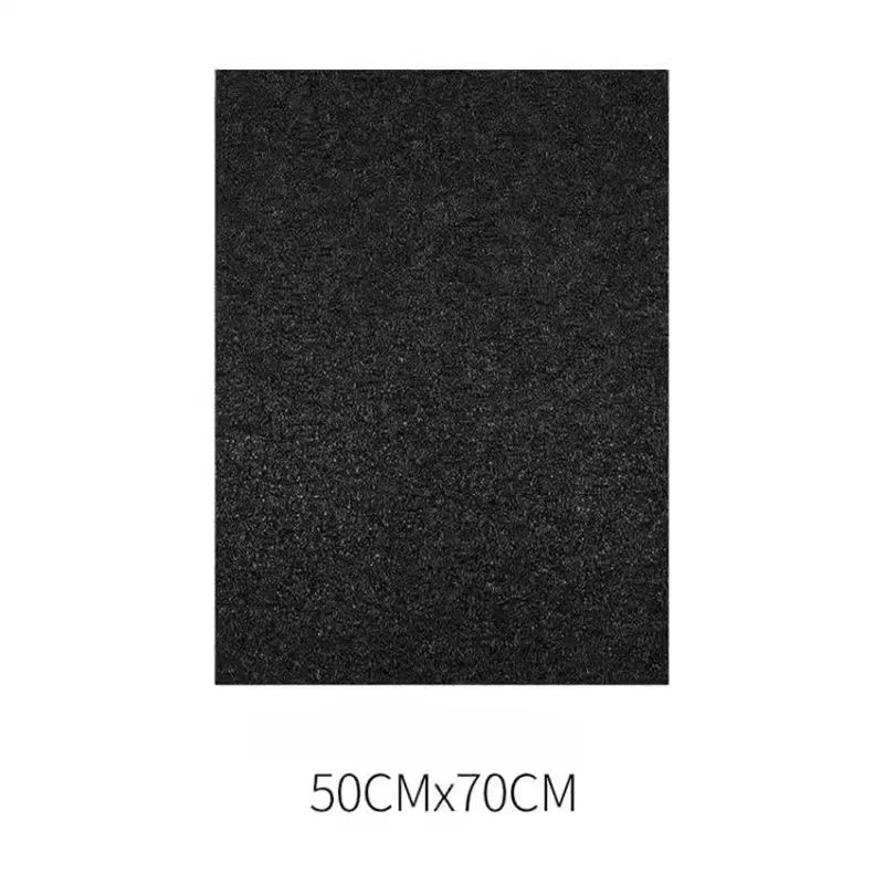 Waterproof Car Floor Mats - Self-Cut Universal Driver & Passenger Side | Wire Loop Non-Slip Foot Pedal Liners