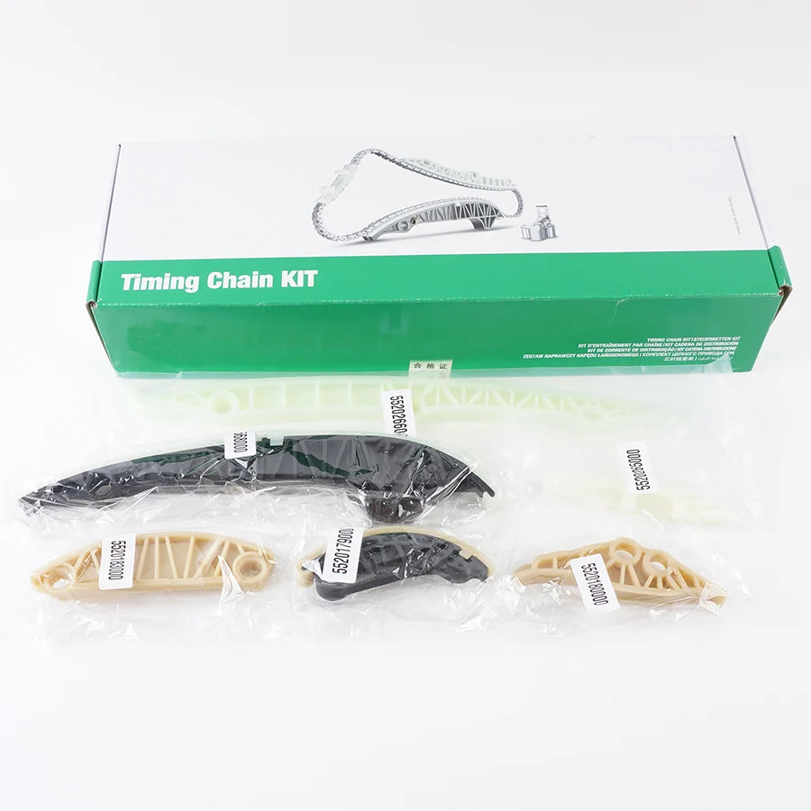 12PCS EA888 GEN2 GEN3 Timing set VW Passat CC Golf GTI Tiguan Sharan Scirocco Audi A4L A5 Q5 Q3 Timing Chain KIT Tensioner Rail