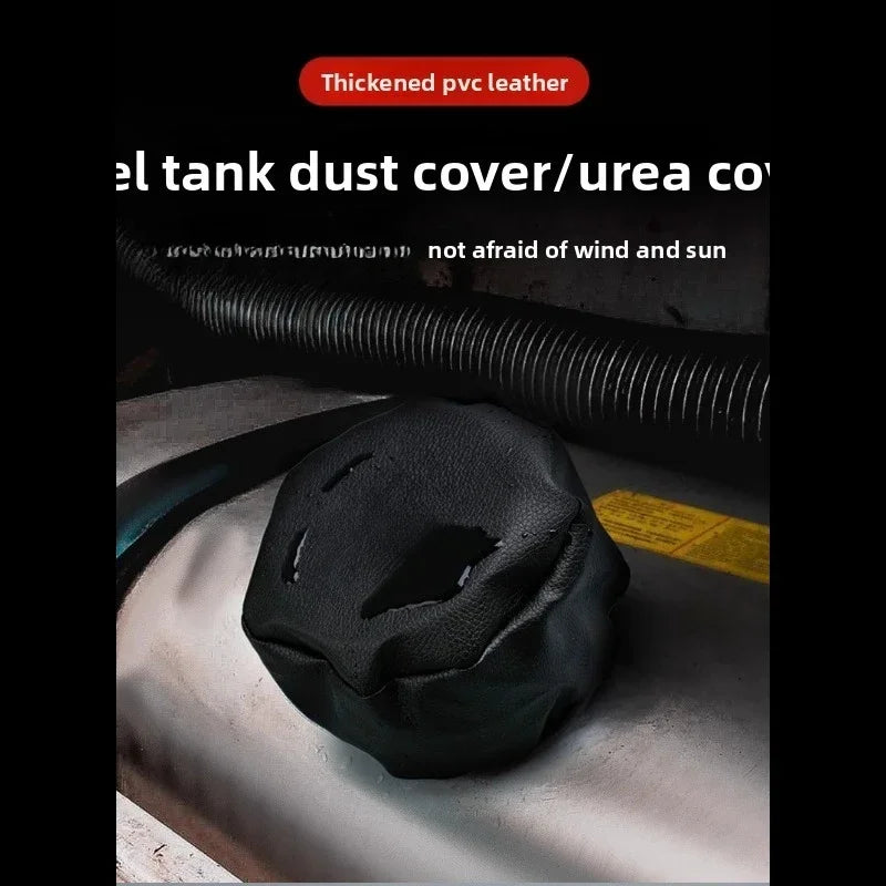 Large truck/truck driver's fuel tank cap, dustproof and waterproof cover, universal fuel tank cap protective sleeve.