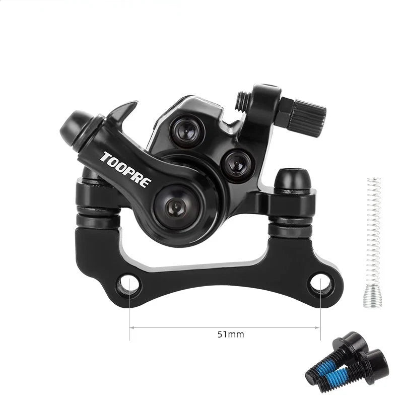 Electric Scooter Mechanical Disc Brake Front Right Disc Brake Caliper For 8/10 Inch E-bike Electric Scooter