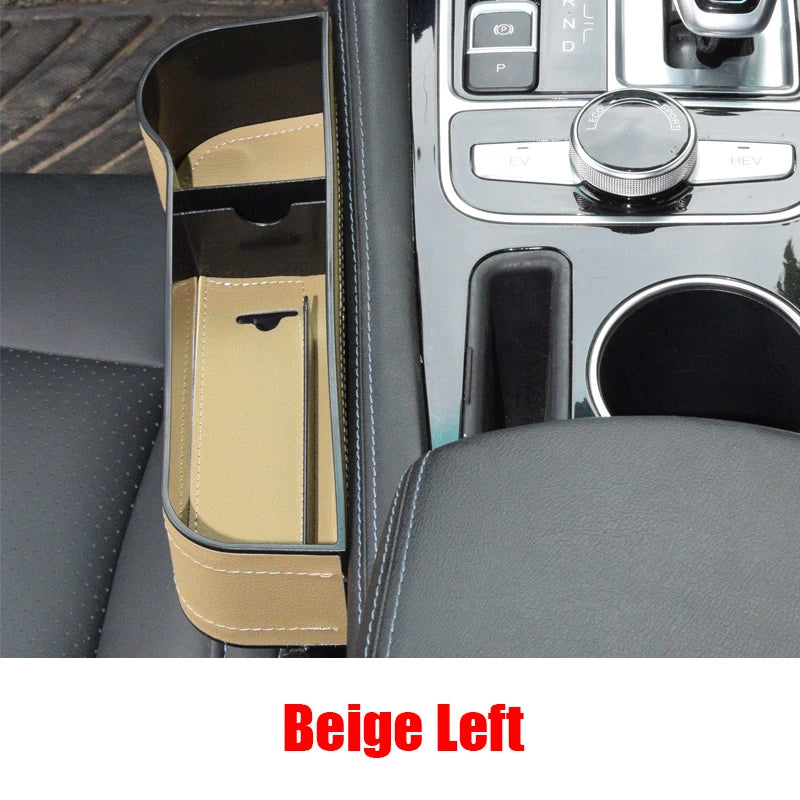 Car Seat Storage Box organizer Universal Car Seat organizer Card Phone Holder Pocket Seat Gap Slit Pocket Catcher Organizer 1Pc