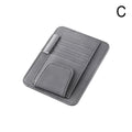 Car Sun Visor Organizer Multi-Pocket Business Card Storage Management Sunglasses Holder Visor Accessories Auto Interior