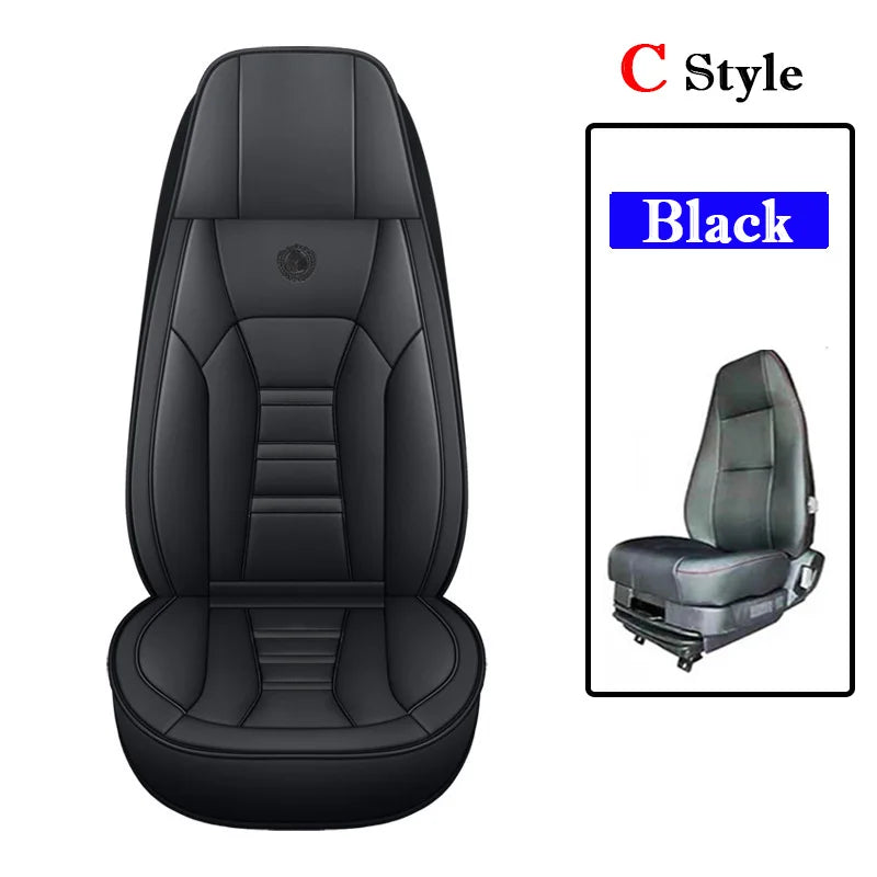 Truck Lorry Van Big Universal Seat Cover Cushion Mat for Hino TATRA Dongfeng SANY Iveco Kenworth Peterbilt Man Volvo Benz etc
