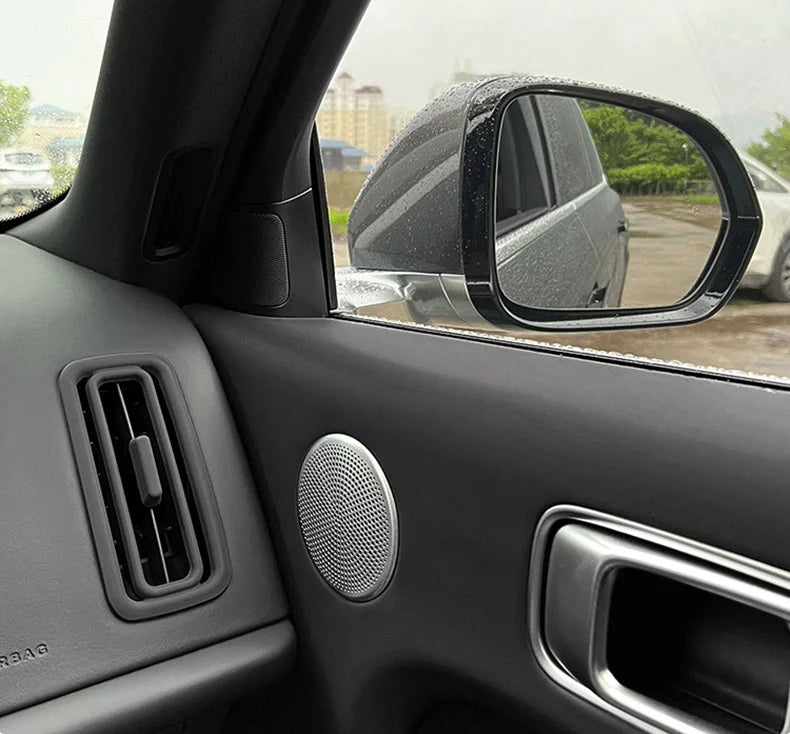 For LiXiang L6 L7 L8 L9 Car Dashboard Front AC Air Conditioning Outlet Vents Frame Cover Anti-reflective Trim Accessories