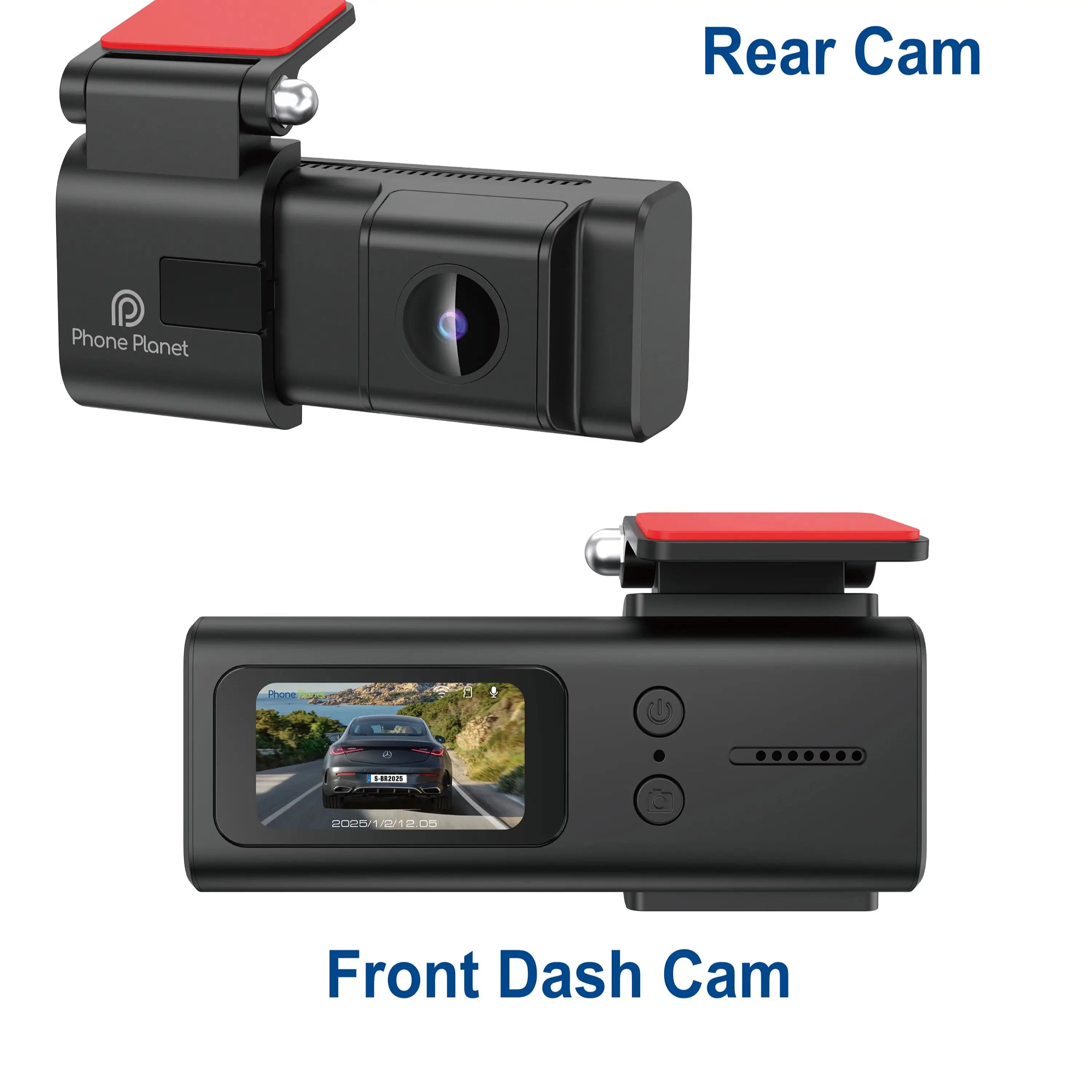 Smart Dash Cam 4K UHD Recording Car Camera DVR Night Vision Video Recorder WDR G sensor 140 Wide-Angle Suppot Large Memory