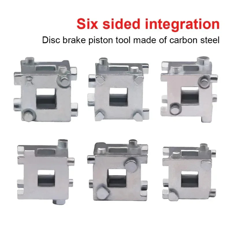 Car Vehicle Rear Disc Brake Piston Caliper Brake Pads Replacement Tools Rewind/Wind Back Cube Tool Car Disc Brake Caliper Piston