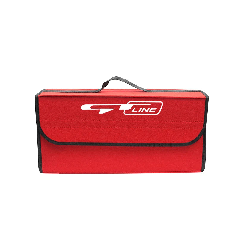 Car Trunk Organizer Box Large Capacity Folding Storage Bag For KIA GT Line Sorento Niro EV9 Sportage Cerato EV6 Forte Stonic Cee