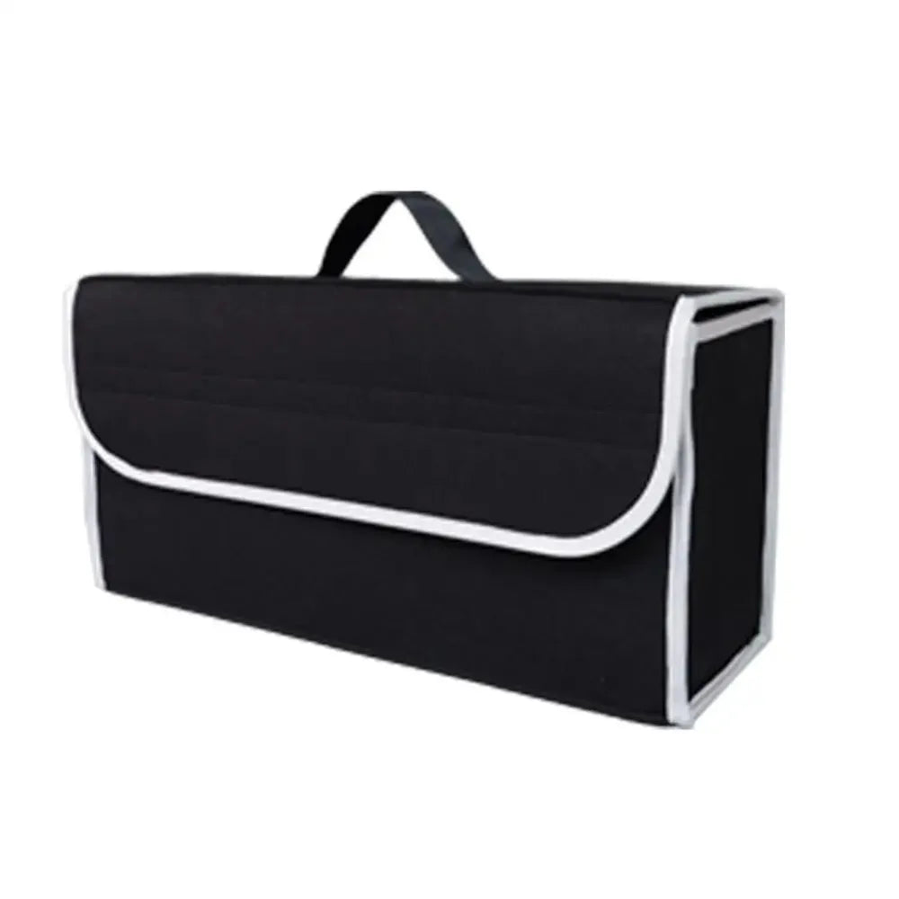 1Pack Car Trunk Organizer Foldable, ergonomic handle, for SUVs/sedans/trucks durable fabric