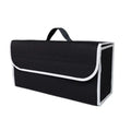 1Pack Car Trunk Organizer Foldable, ergonomic handle, for SUVs/sedans/trucks durable fabric