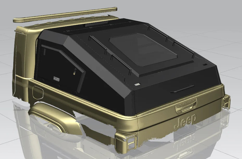 Pickup Truck Bed Cover 4x4 Off-road Accessories Steel Truck Canopy Jeep Gladiator Canopy