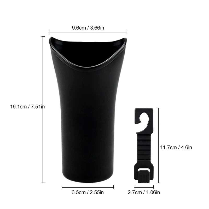 Car Umbrella Storage Box Organizer Versatile Space Saving Auto Umbrella Rack Holder Car Backseat Cup Holder Car Garbage Can