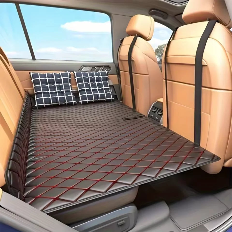 Bed Car Mattress Folding Of Rear Car Sleeping Mats Extender Back Seat Cushion Portable Car Camping Mattress for Sedan SUV Truck
