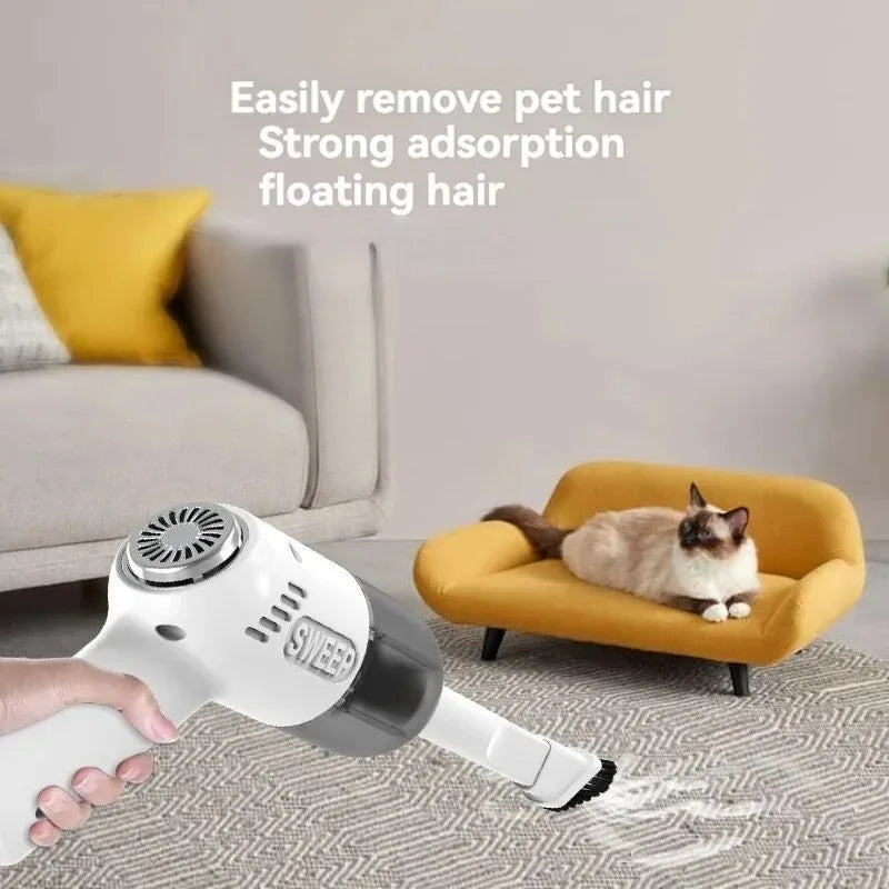 K20 Cordless Vacuum Cleaner For Car & Home, Strong Suction, One-Click Empty, Washable Filter, Rechargeable Design