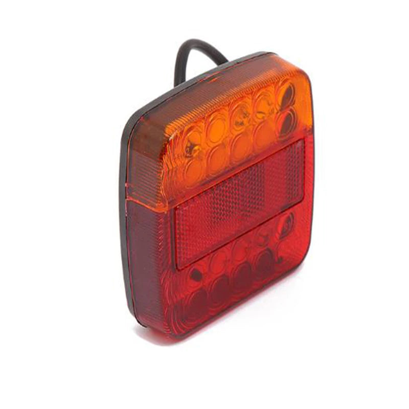 1pc 20LED 12V Waterproof Durable Car Truck LED Rear Tail Light Warning Lights Lamp for Trailer Caravans