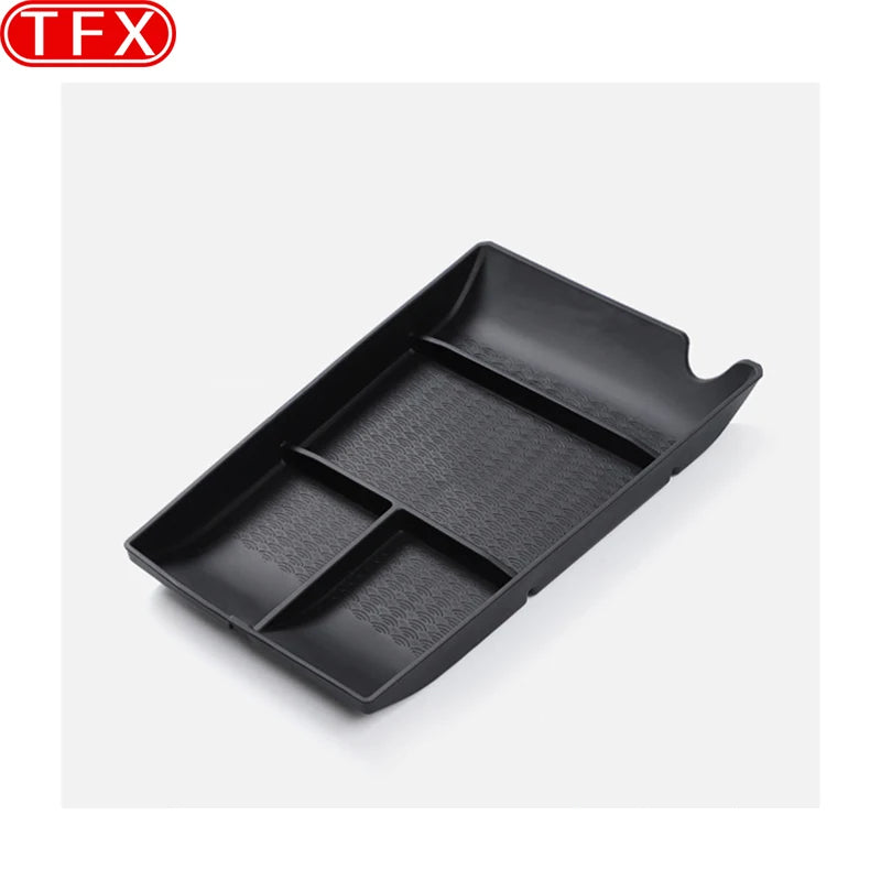 For Chery Arrizo 8 2022-2024 Car Styling Center Lower Armrest Storage Box Center Organizer Layered Interiors Auto Accessories
