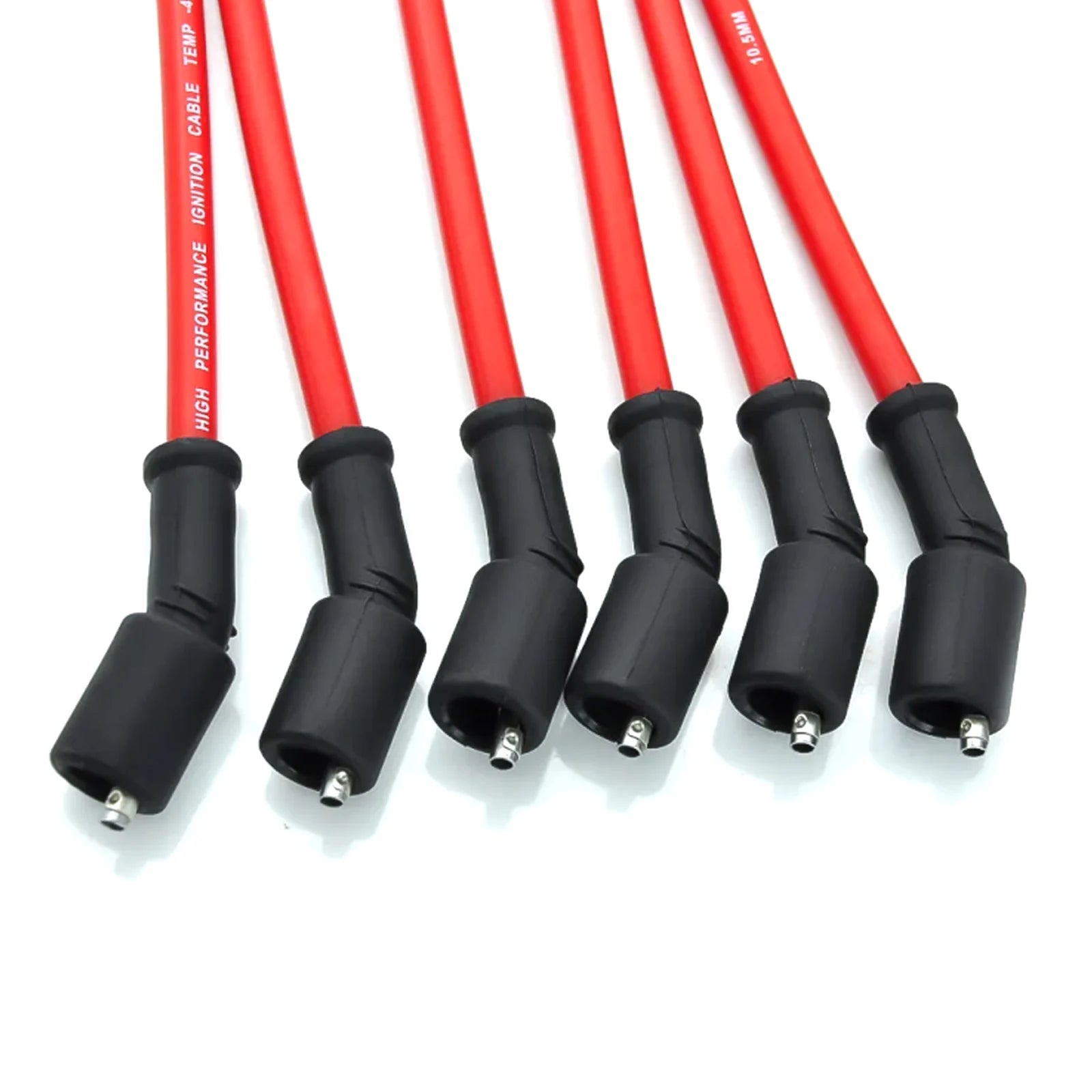 Areyourshop 8x Spark Plugs +Wires 10.5mm Set 19299585 For Chevy GMC 4.8L 5.3L 6.0L V8