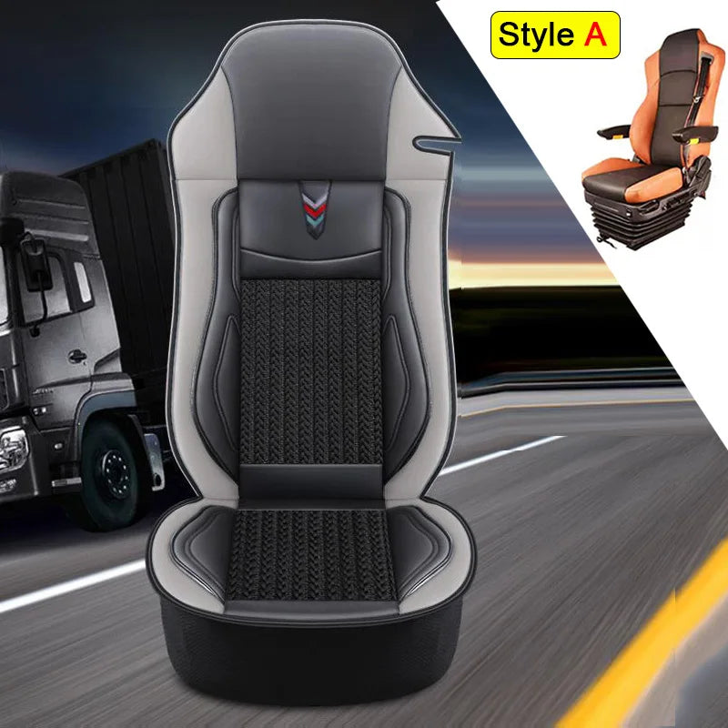 Truck Lorry Bus Auto Seat Cushion Cover for SITRAK C5H G7H HOHAN N7G N5G SCANIA Volvo Benz Renault DAF IVECO Hino TATRA Iveco