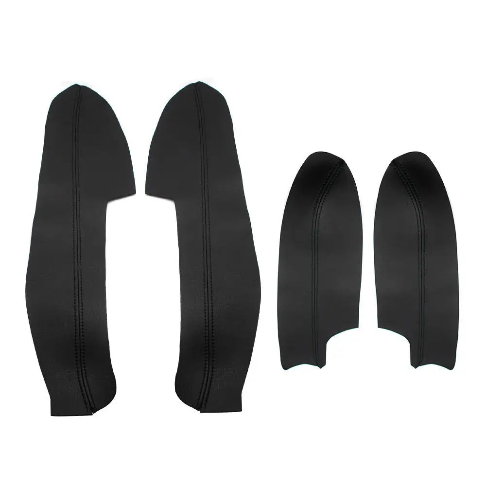 For Nissan Qashqai J11 2016 2017 2018 Car Accessories Interior Door Armrest Panel Leather Cover Trim Black NOT FOR QASHQAI+2