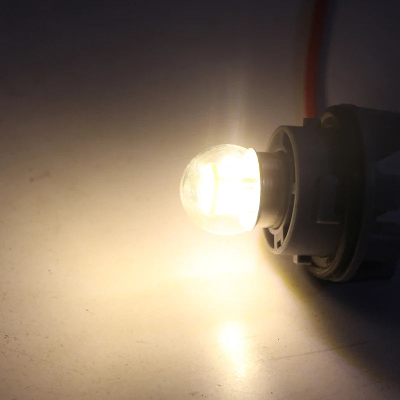Led Interior Coche Light On Car S25 P21/5W 1157 BAY15D 6v 12v 24v 36v 48v Canbus Auto Brake Tail Lamp Backup Turn Signals Bulb