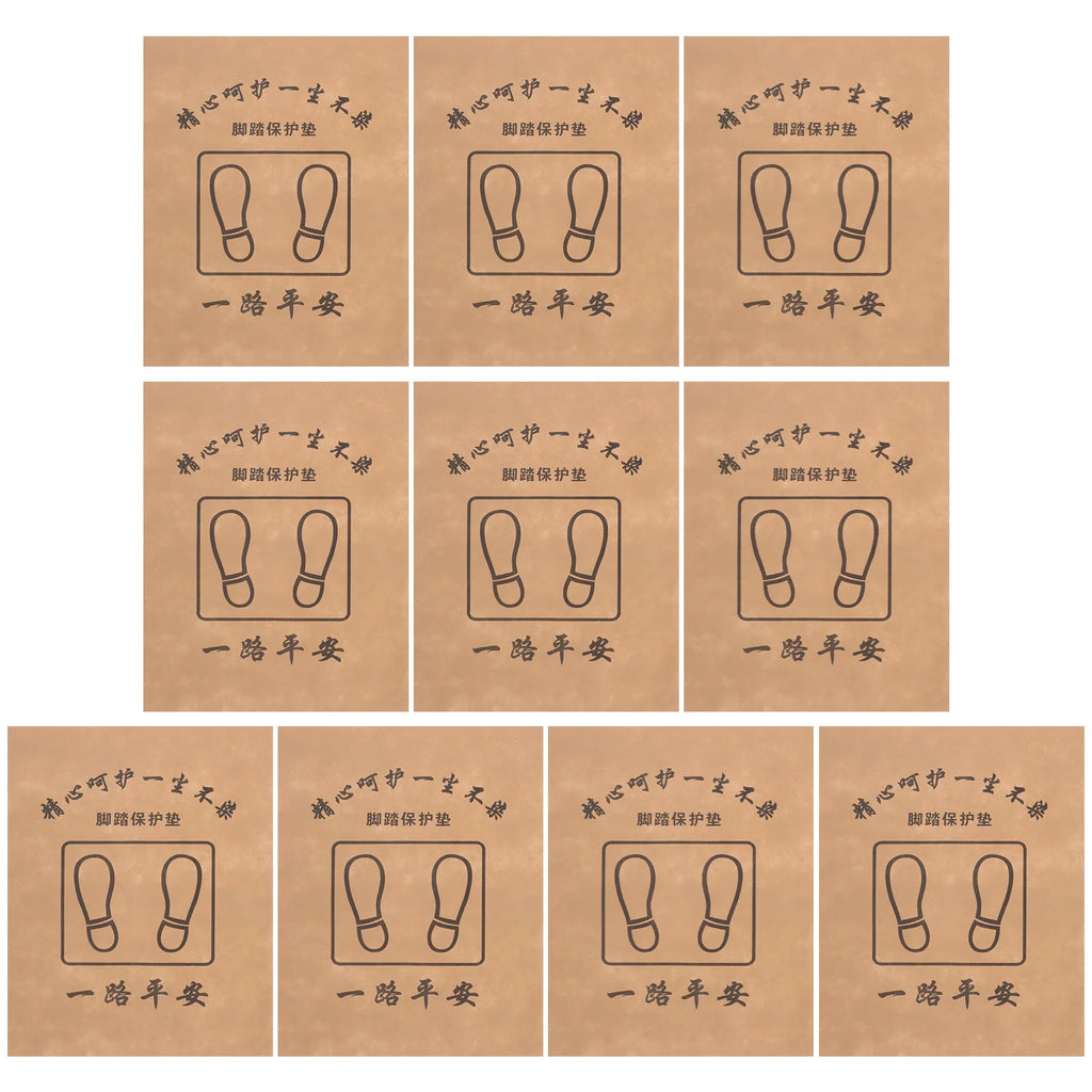 50 Pcs Soft Non Woven Fabric Car Floor Mats Wear Resistant Disposable Automotive Foot Mats Universal Interior Accessories Car
