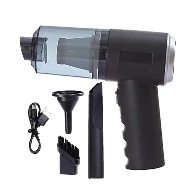 3 In 1 Integrated Suction And Blowing Vacuum Cleaner Vacuum Combination USB Charging Small Car Household Vacuum Cleaner