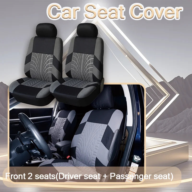 Universal Car Seat Covers Full Set All Season 5 Seats Full Surround Car Seat Cushion Universal Fit Most Vehicles
