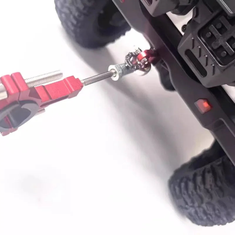 Simulation Metal Hook Linker Trailer Fixtures Accessories for 1/10 RC Crawler Car Traxxas TRX4 Relalo MK07 DIY Upgrade Parts