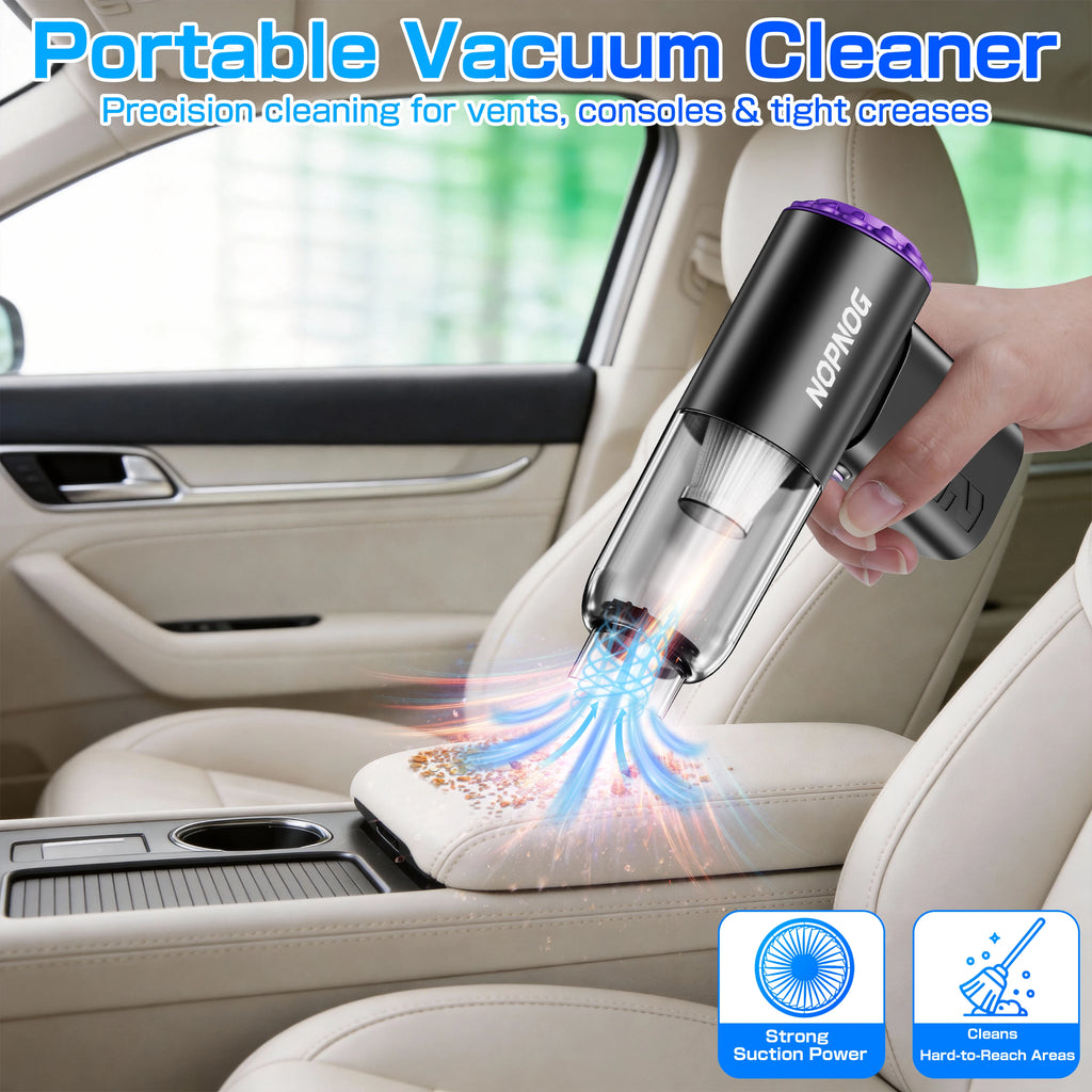 Interior Cleaning Blower Tool Air Duster Auto Accessories Portable 2 Speed Adjustable Cordless Car Vacuum Cleaner Dust Removal