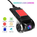 U2 Full HD 1080P Mini Car DVR Camera 150 Degree Wide Angle Lens ADAS Dashcam Auto Video Recorder G-Sensor Dash SD USB
