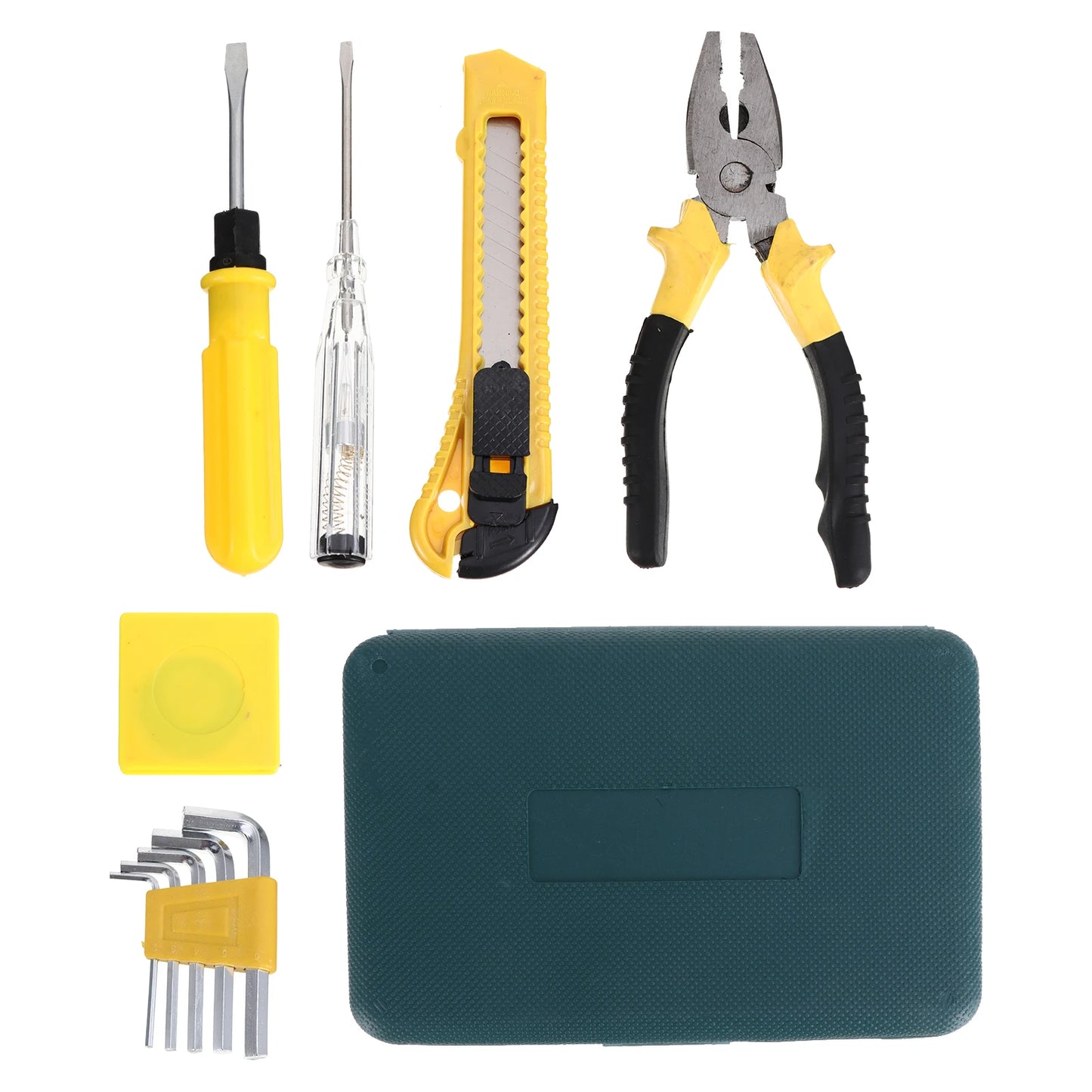 1 set H Tools Kit Durable Case for Home Garage Car Repair Combination Tool Set Mini Storage Portable Workshop Household