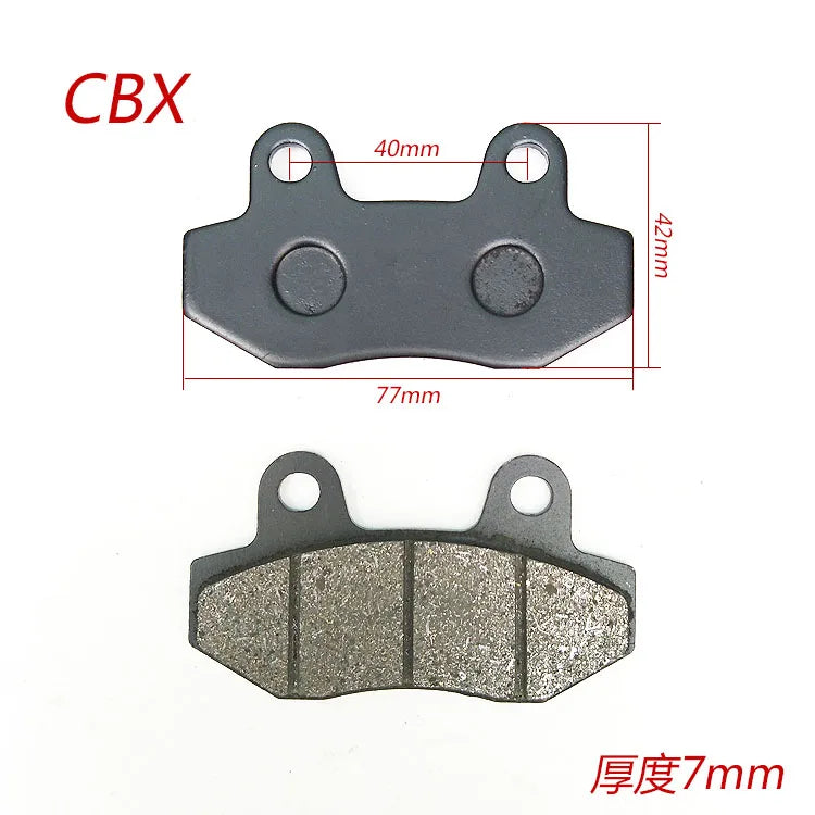 Pastillas de freno de disco delanteras y traseras para motocicletas de 50 cc, 125 cc, 150 cc y 250 cc, CBR, CRF, CTCT, CBX, scooter y ciclomotor.