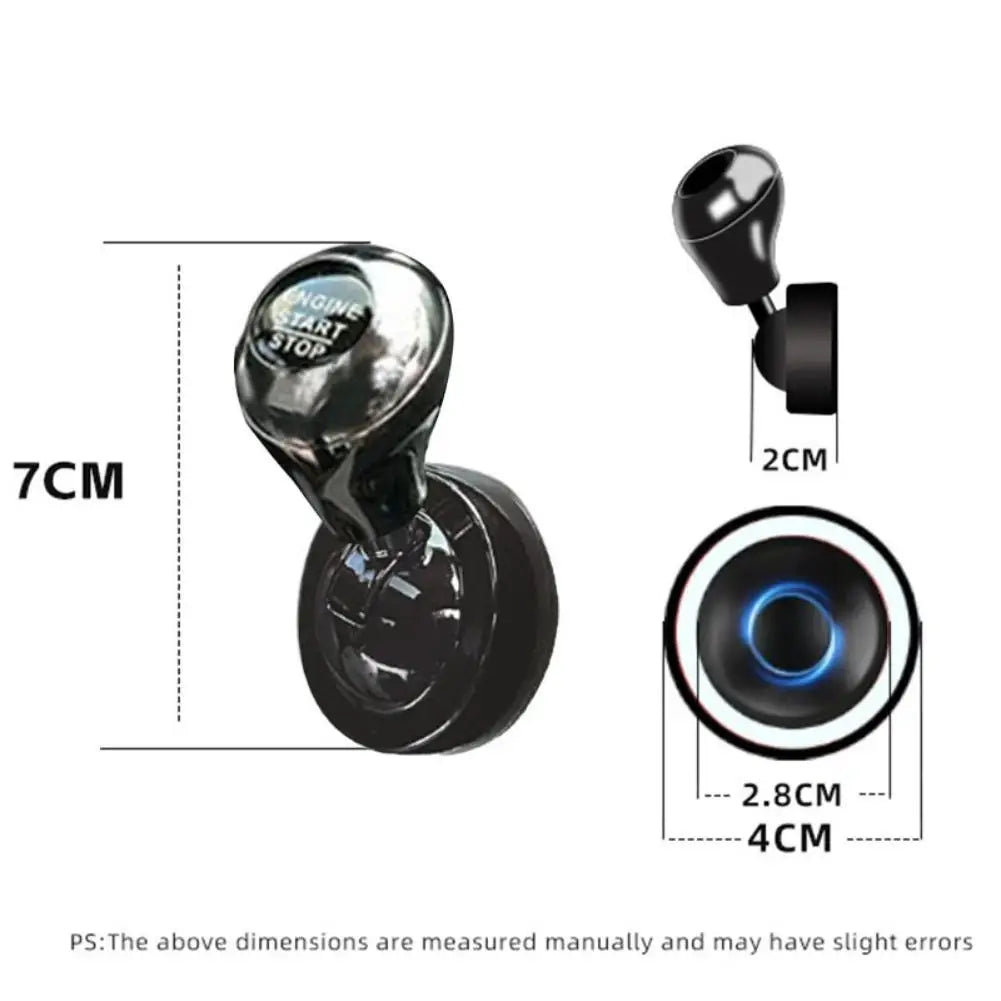 Car One-Touch Start Button with Push-to-Start Rocker Lever Car Accessories Interior Decor Push Rocker One-Touch Start Accessorie