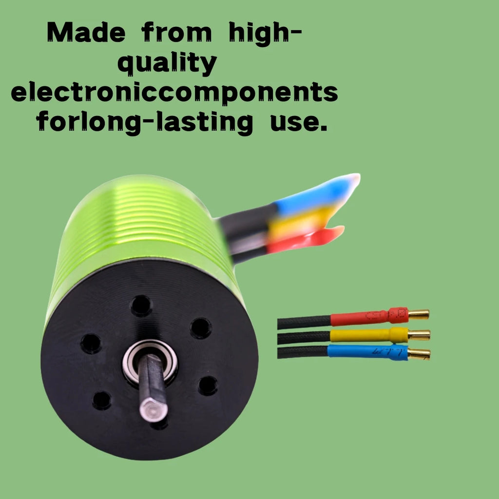 Waterproof brushless motor 2847 4000KV with 35A or 45A ESC, SCY 16101 Pro 16102 PRO JJRC Q130 wltoys 1/12 1/14 RC accessoriesDYI