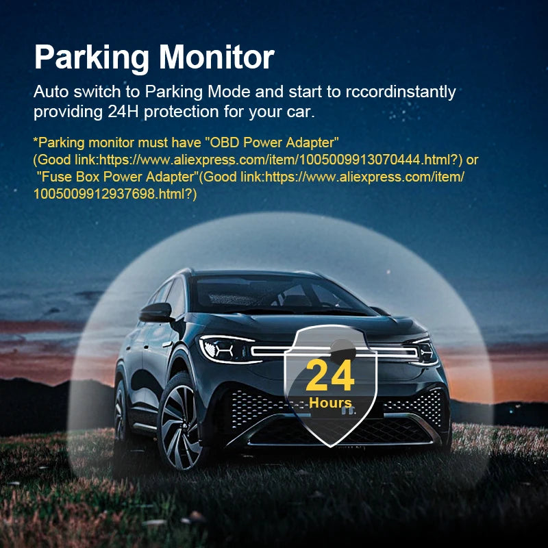 4K Dash Cam For Audi A3 A5 A6 A7 A8 Q2 Q3 Q5 Q7 Q8 S4 S6 S8 B8 C6 C7 RS R8 S5 S6 S7 S8 (Model B/C) WiFi APP GPS Dash Car Camera