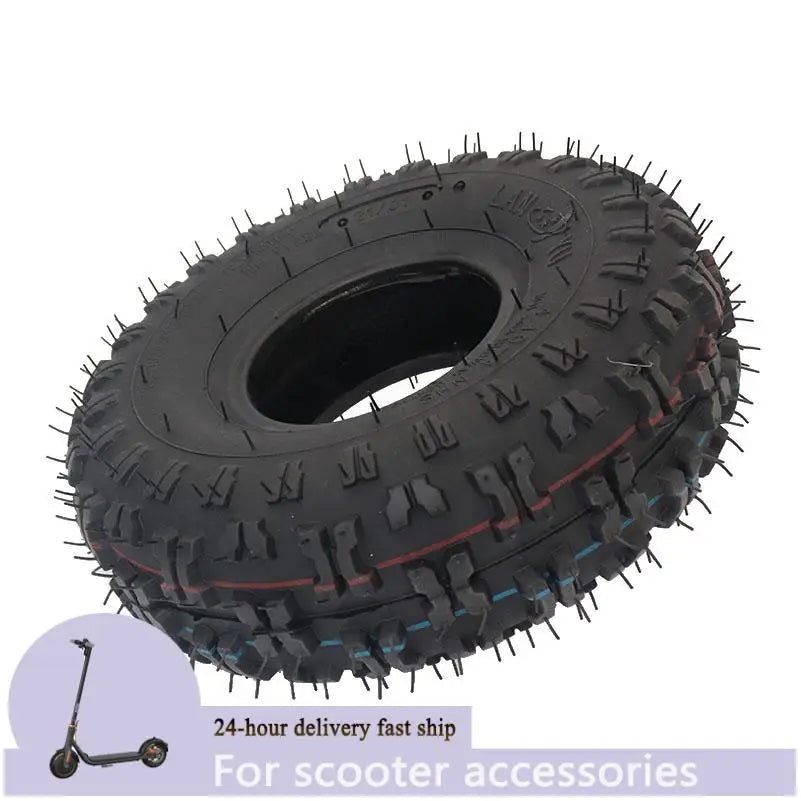 10 Inch 4.10 3.50-4 Tyre 4.10-4 Outer Tires Inner Tube Fit Electric Tricycle Trolley Electric Scooter Warehouse Car